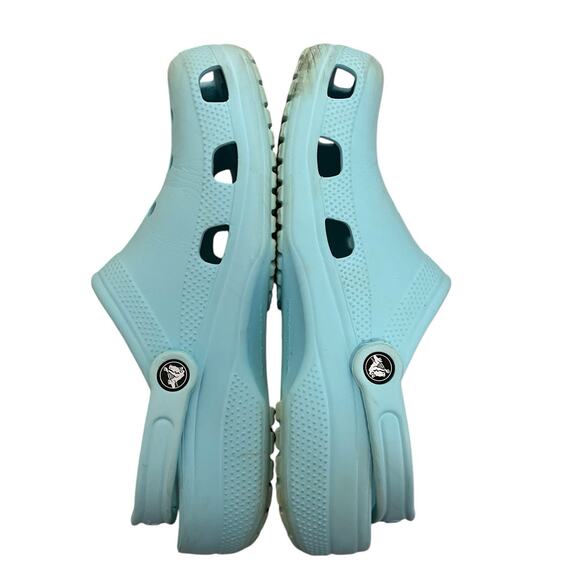 Crocs | Classic Clogs Sky Light Blue Shoes M 10 W 12 Clogs - Picture 5 of 7